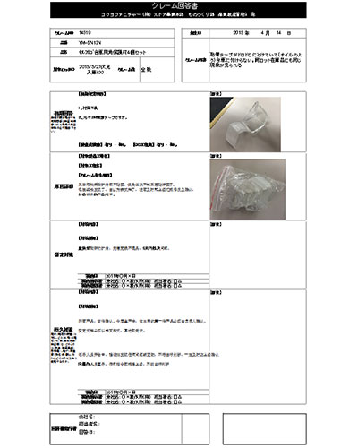 Quality engineering and customer complaint
