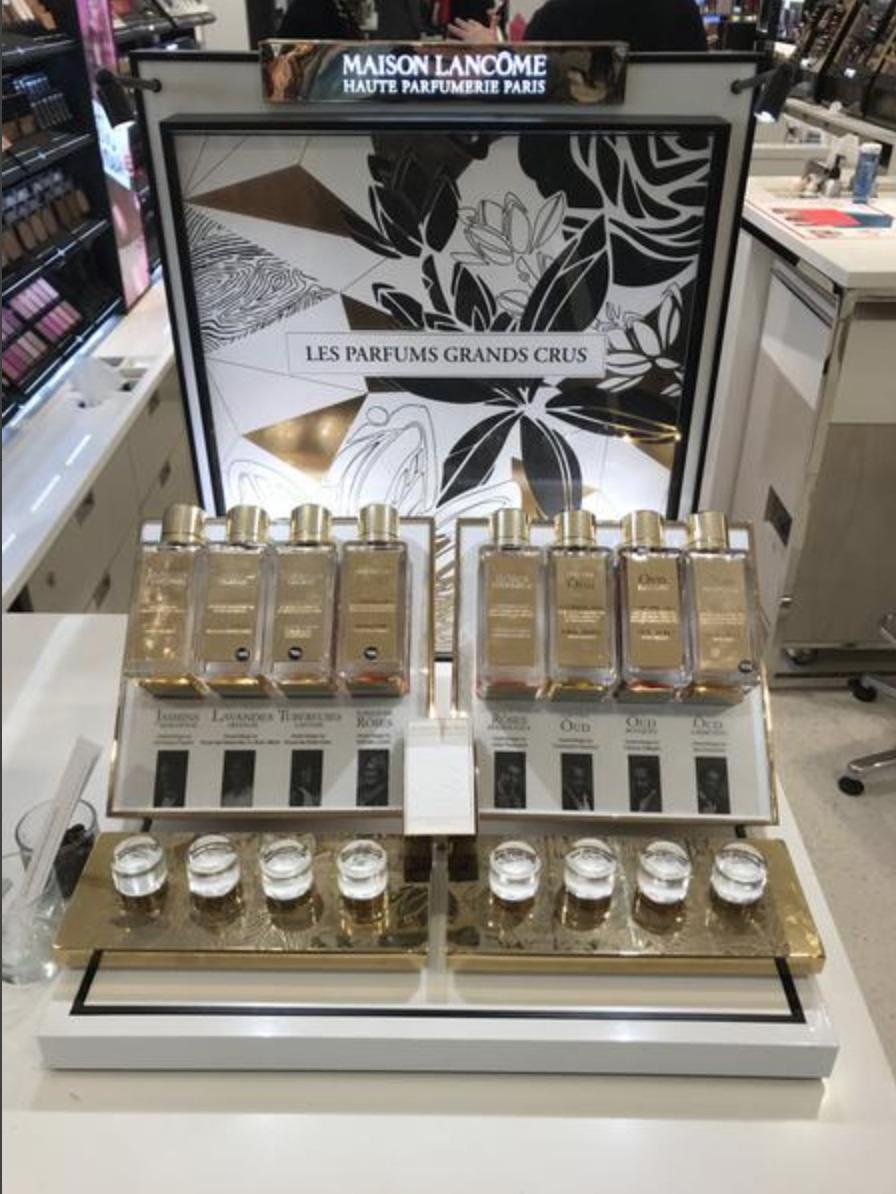 cosmetic display tester