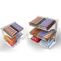 Customized Rotation Metal Display Stand for Chocolate